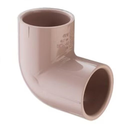 406-005UV  Sch 40 UV Resistant PVC 90 Degree Elbow 1/2 in. Socket