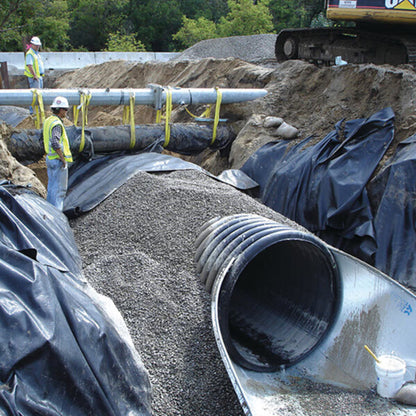 ADS N-12 Solid Dual Wall Pipe HDPE 15 in. x 20 ft.