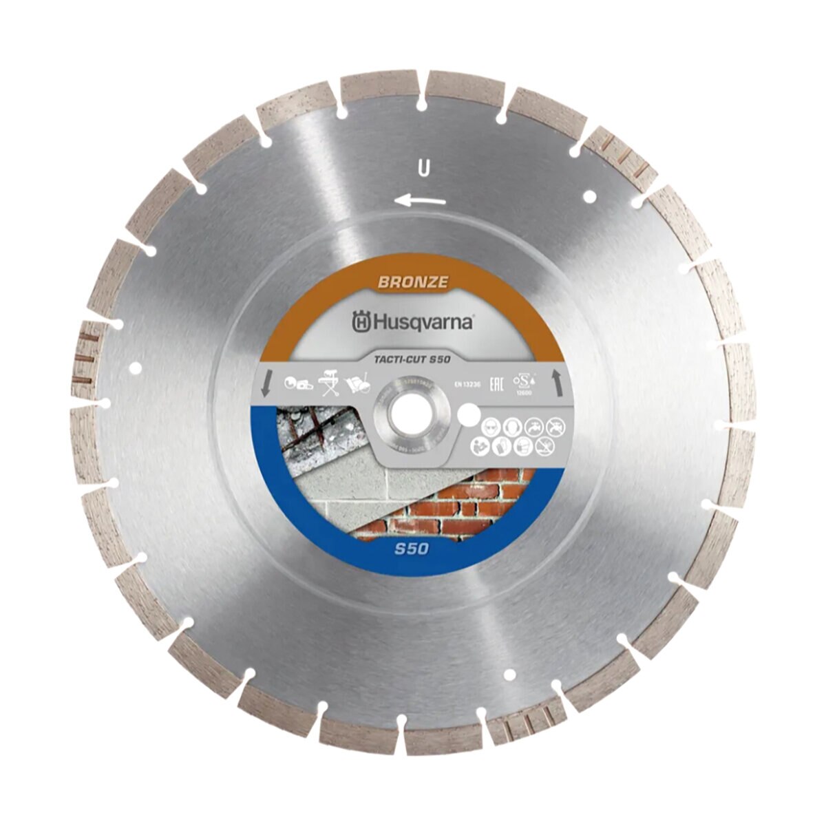 Husqvarna Tacti-Cut S50 14 in. Segmented Diamond Blade