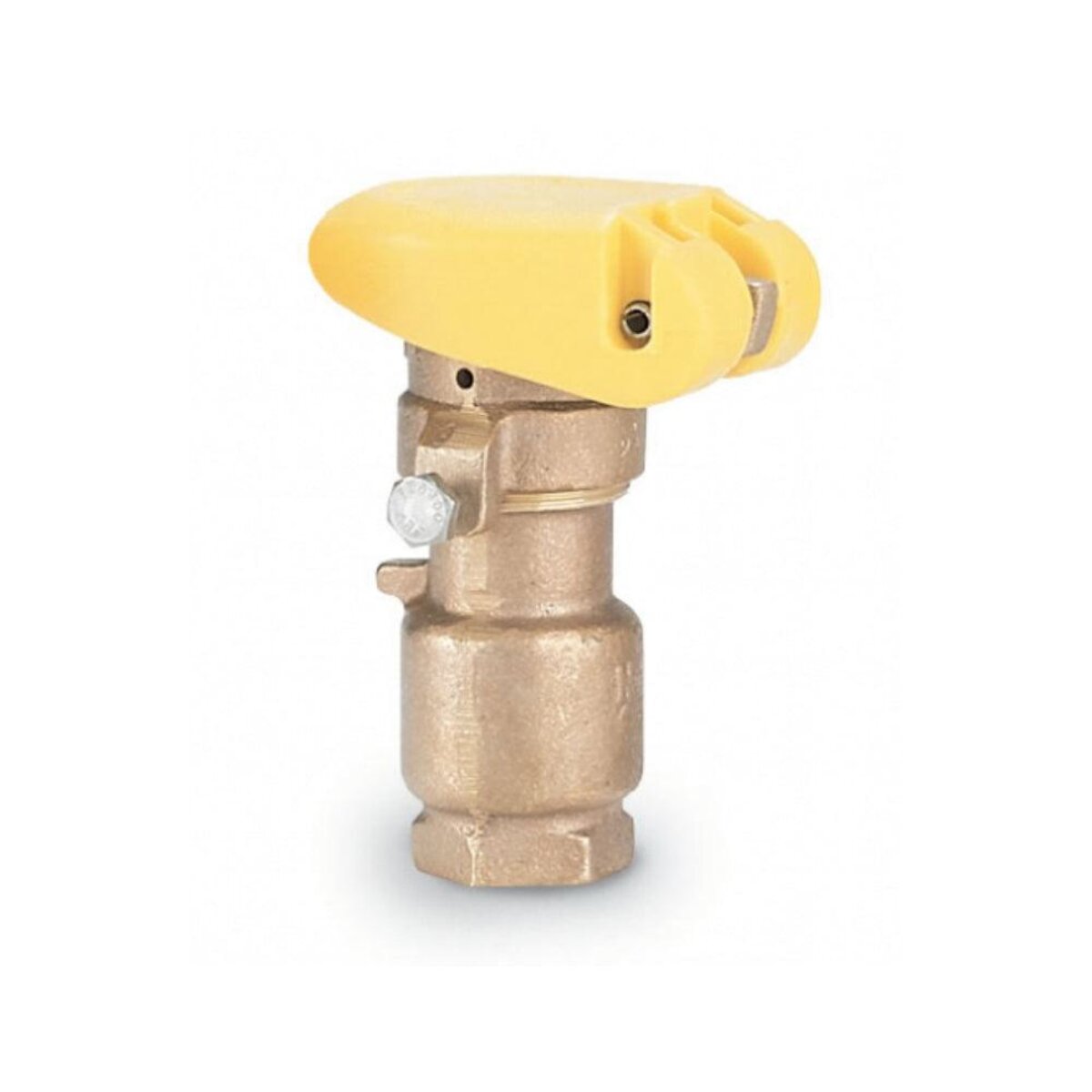 Rain Bird Quick Coupling Valve 3/4 in. FIPT Inlet 2 pc. Body Double Track Key Lug with Yellow Rubber Locking Cover