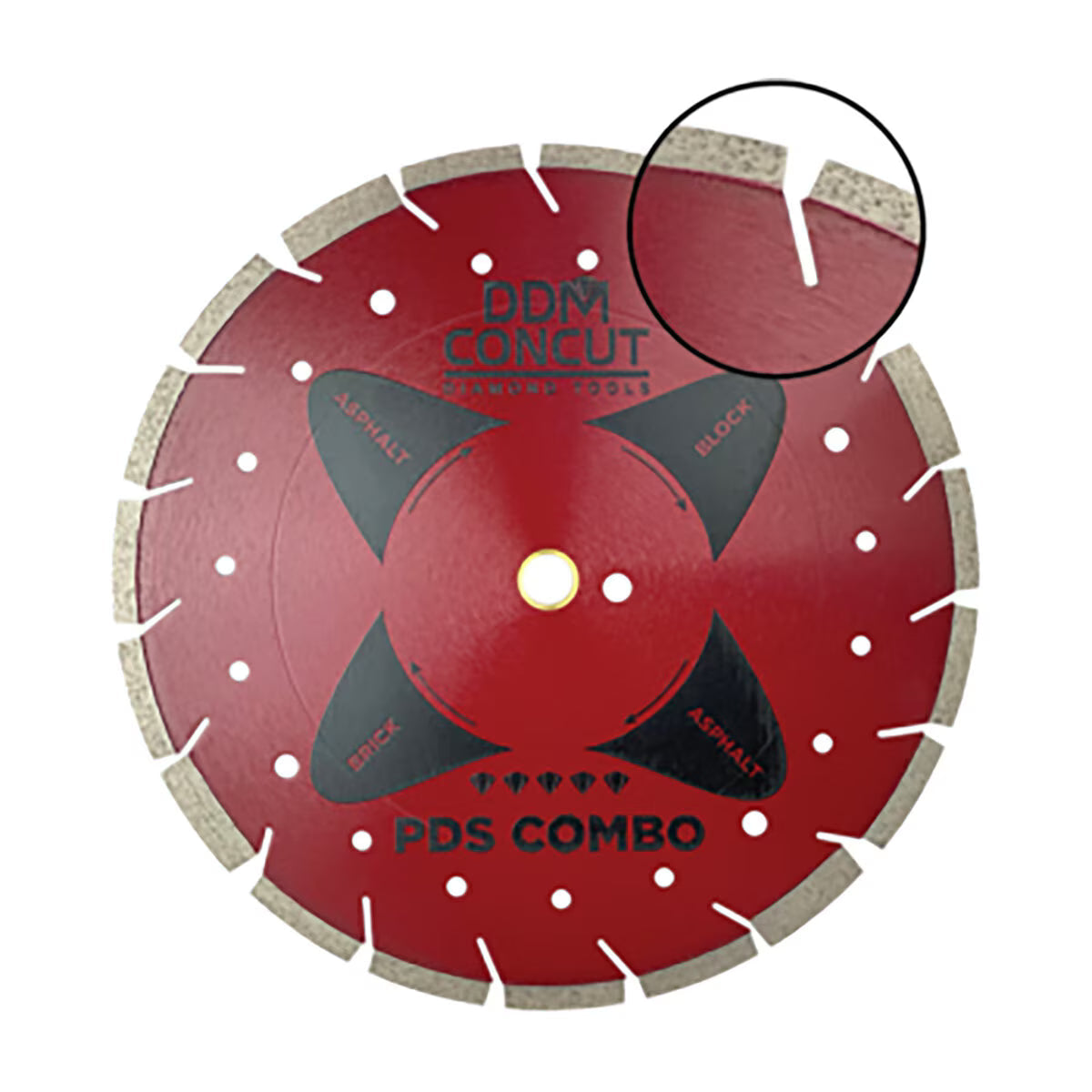 Concut Diamond PDS Combo Blade Premium Concrete/Ashphalt 14 in.