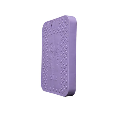 Highline Reclaimed Water Lid Purple w/ Snap Lock 16 in. L x 11 in. W