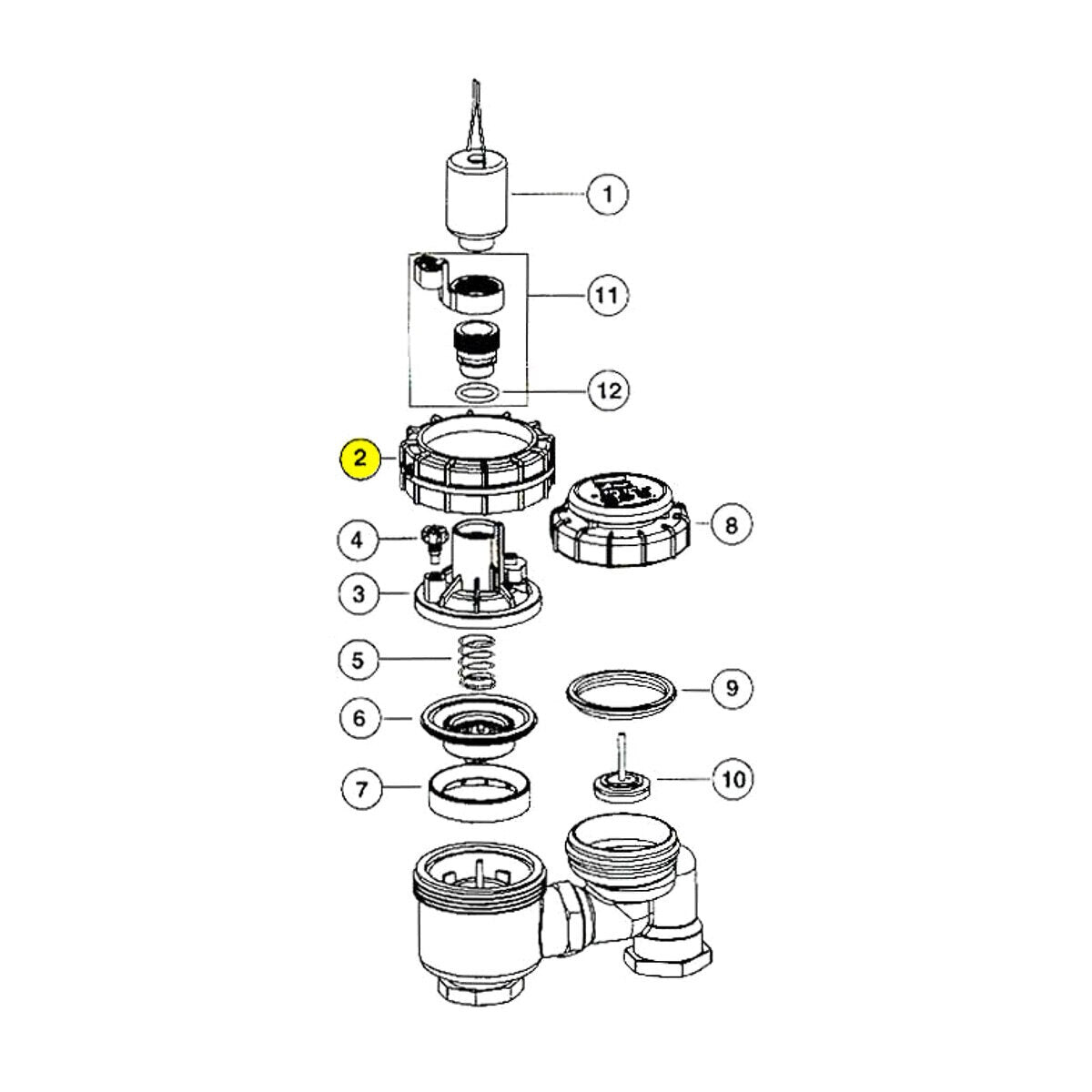 Nut Cap 2400 Irritrol
