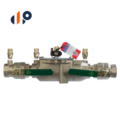 T063234  Watts LF007M2 Double Check Assembly w/ Ball Valves 1-1/2 in. Lead Free Bronze w/ Freeze Sensing Capability (Sensing Upgrade Kit Sold Separately) | T063234