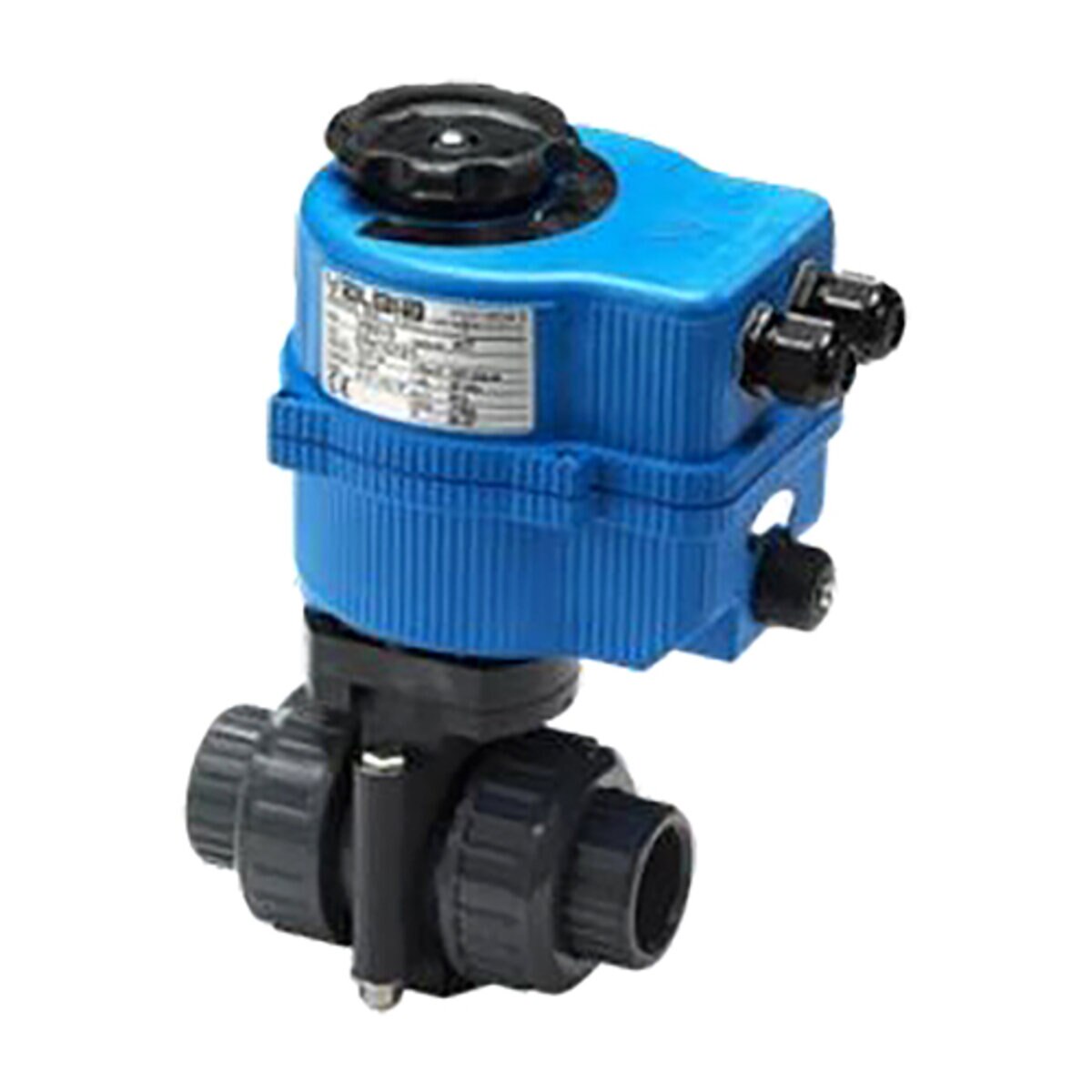 V17102N Lasco Ball Valve True Union Series Socket x Fipt 1-1/2 in. PVC w/ FKM O-Ring