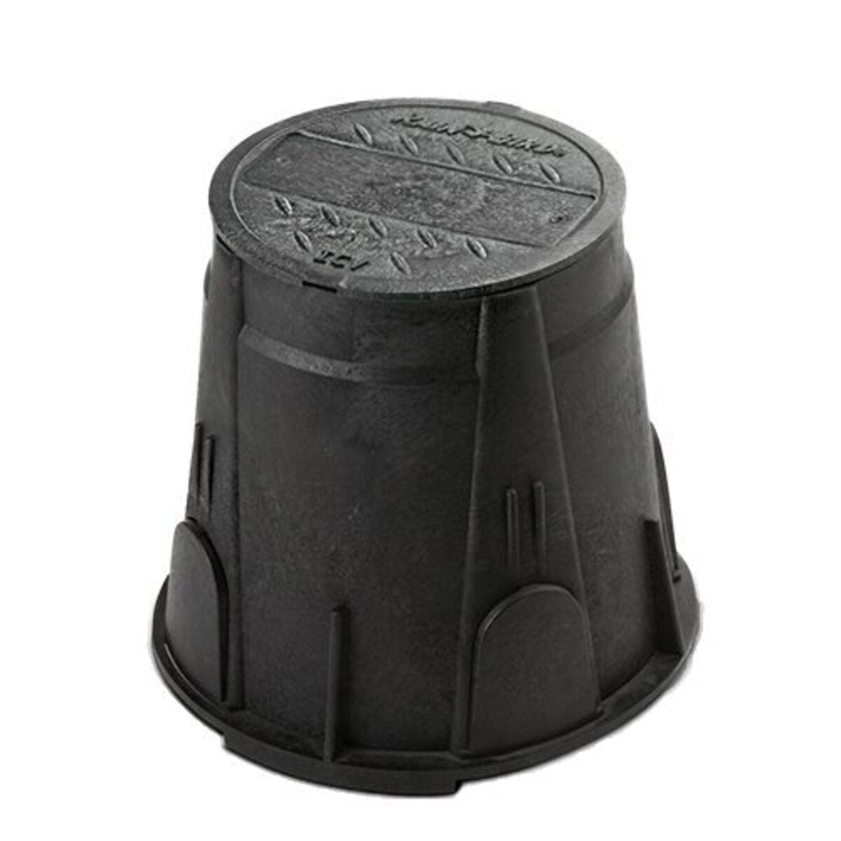Rain Bird Round Lid Black 7 in.