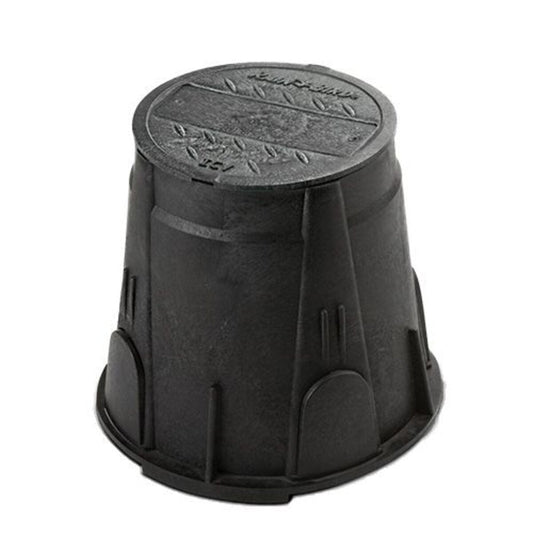 Rain Bird Round Lid Black 7 in.