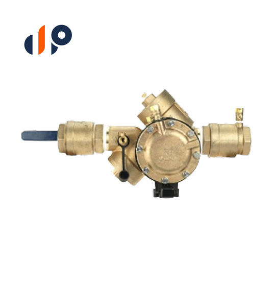 F825HBV  FEBCO 825Y Y-Pattern Reduced Pressure Zone Assembly w/ Ball Valves 2 in. Bronze w/ Flood Sensing Capability (Sensing Upgrade Kit Sold Separately) | F825HBV