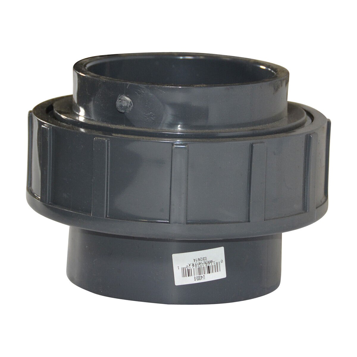 U-4000-S -NDS Union Gray PVC 4 in. Slip