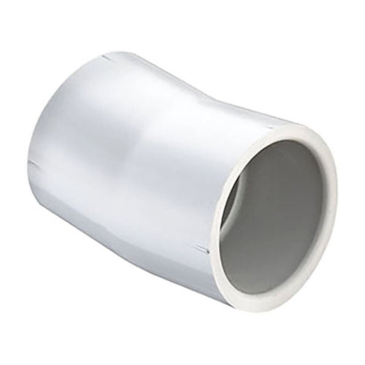 411-030 90 Degree Elbow White PVC 3 in. Mpt x Fpt 11-1/4 Degree | Spears