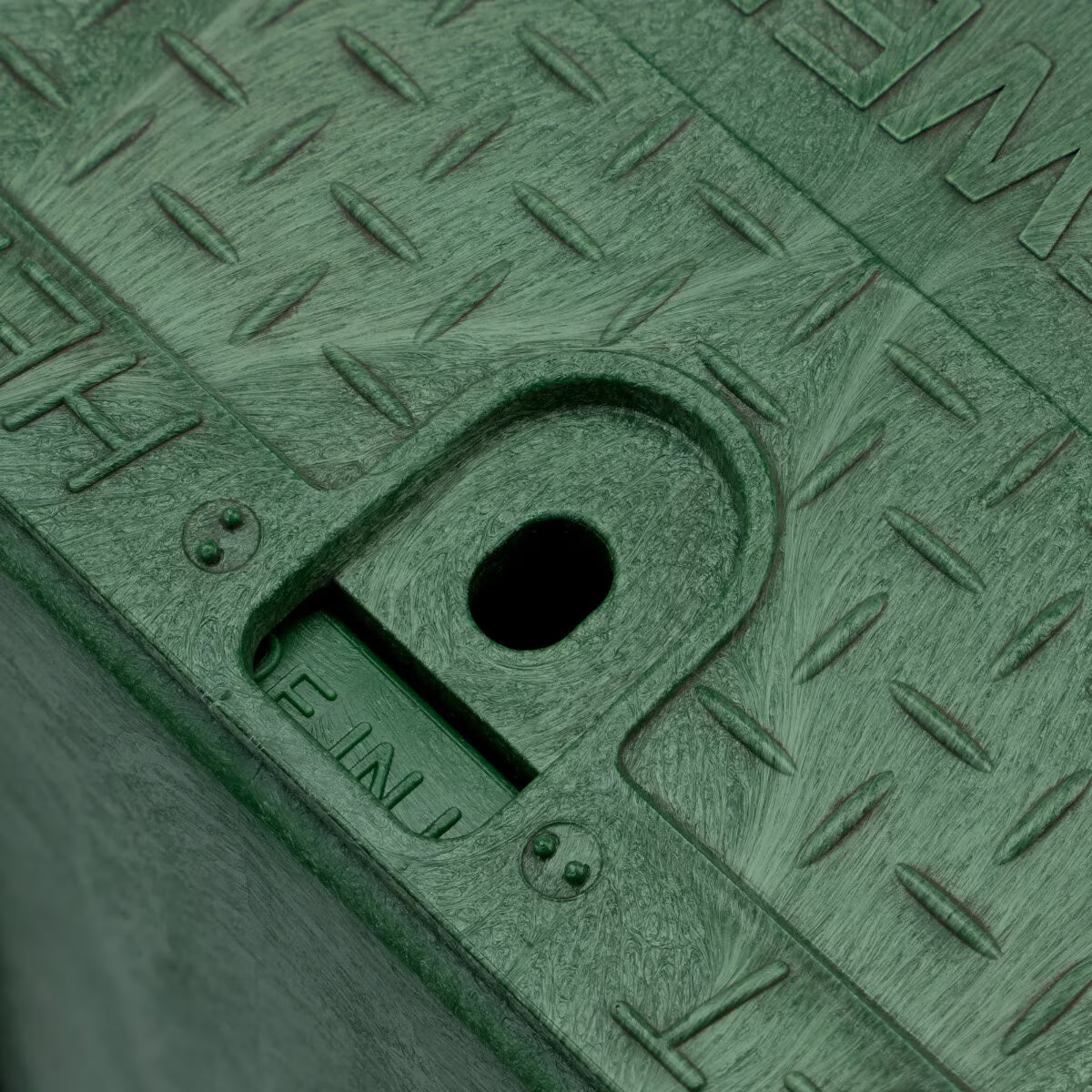 NDS Pro-Spec Valve Box Rectangle 14 in. x 19 in. x 12 in.H Green Box/Green Lid Overlapping ICV
