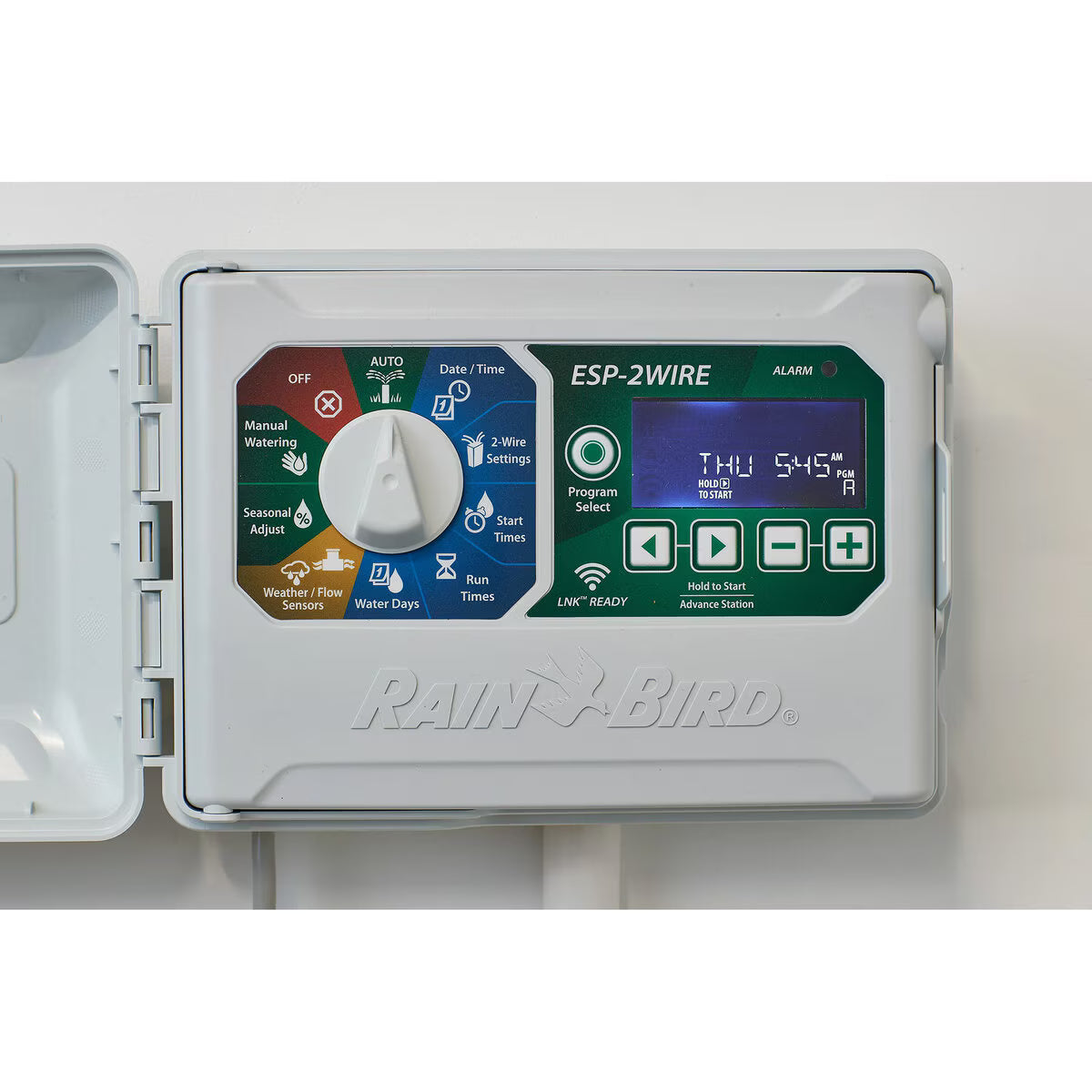 Rain Bird ESP-2WIRE Controller 50 Station Capacity Cabinet w/ Door Wall Mount Plastic 120VAC | ESP-2WIRE