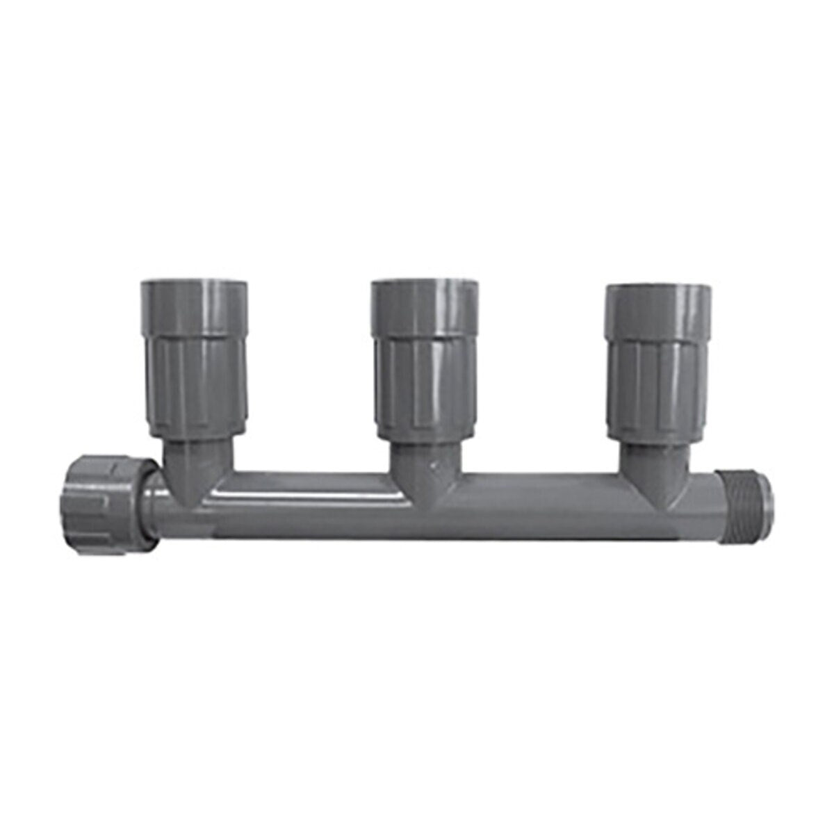 1201-310 -Lasco Tee PVC 1 in. Triple Tee Nut x Mthd x Vconn