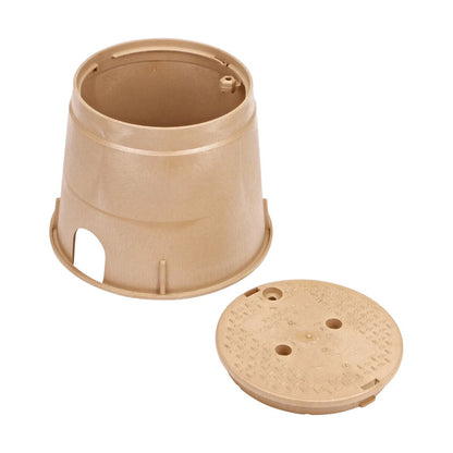 NDS Standard Valve Box Round 10 in. Sand Box/Sand Lid Overlapping ICV
