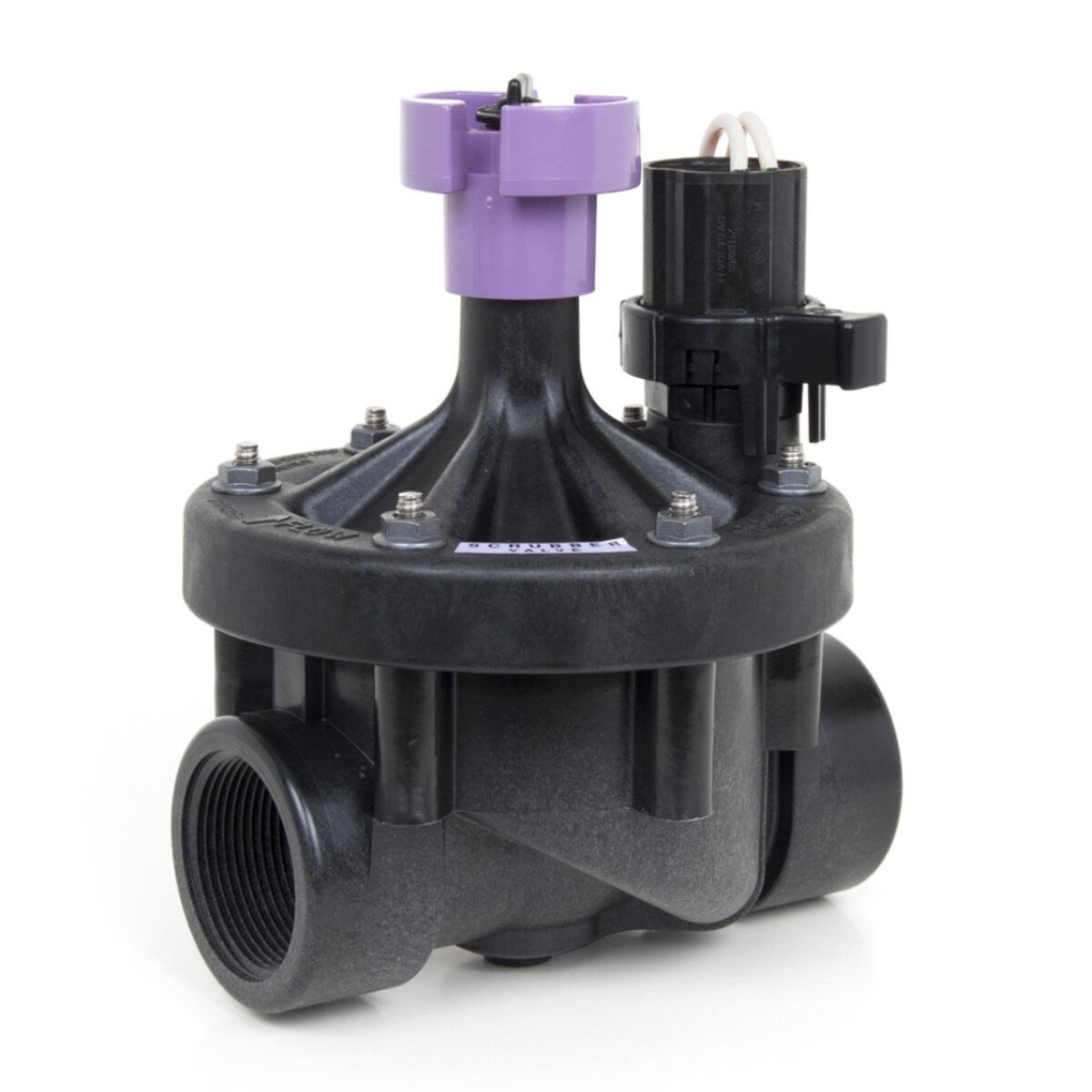 Rain Bird PESBR Reclaimed Industrial Scrubber Valve Plastic 2 in. w/ Flow Control FIPT x FIPT