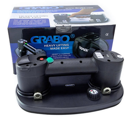 Nemo GRABO Electric Vacuum Suction Cup Lifter Tool w/ 1 Battery & 1 Seal