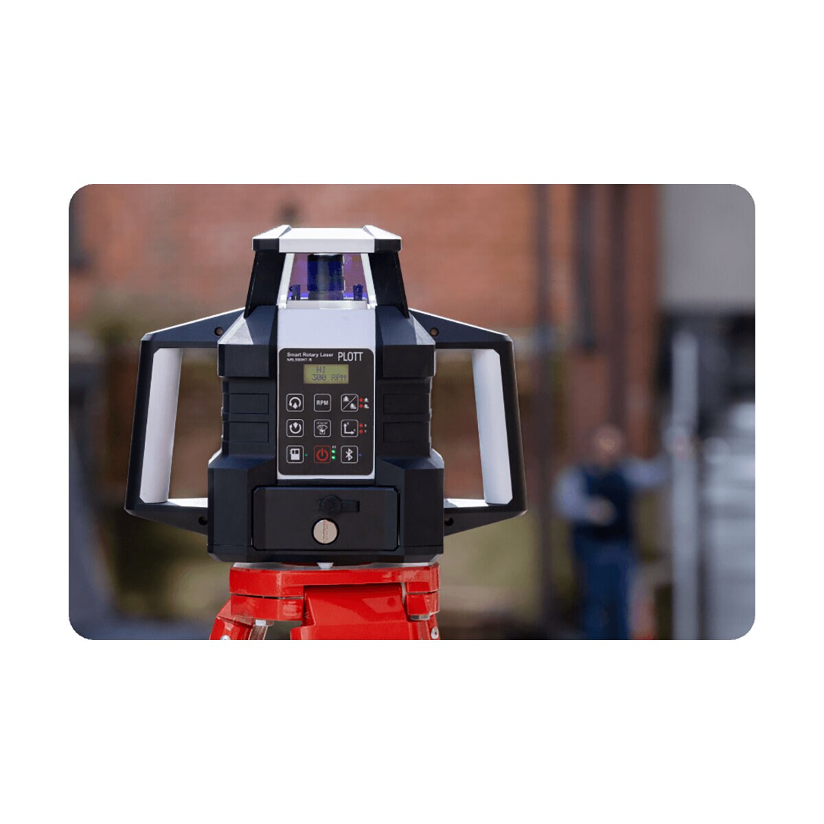 Plott PRL900HT Bluetooth Green Rotary Laser