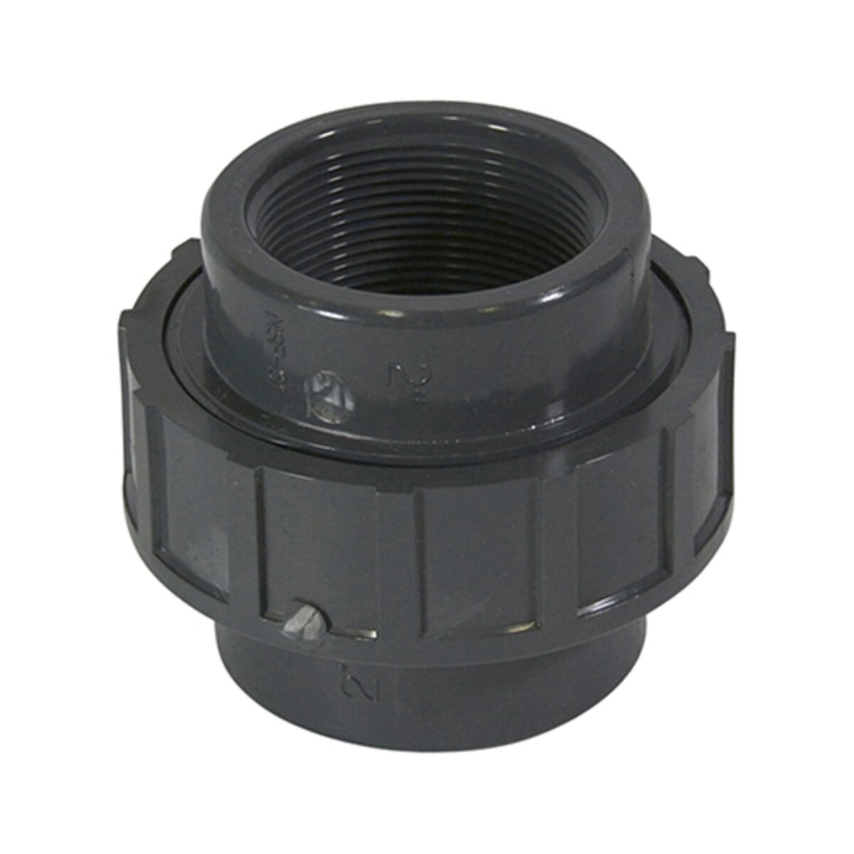 U-2000-ST  NDS Flo-Control Sch 80 PVC Union 2 in. Socket x FIPT