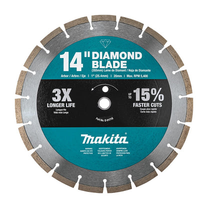 Makita Diamond Blade 14 in. 3/pack