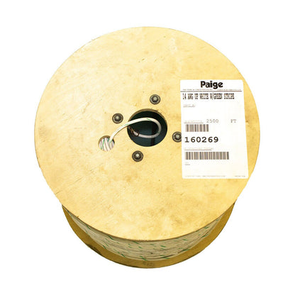 12 Gauge 1 St 2500 ft. White Green Stripe Uf Wire