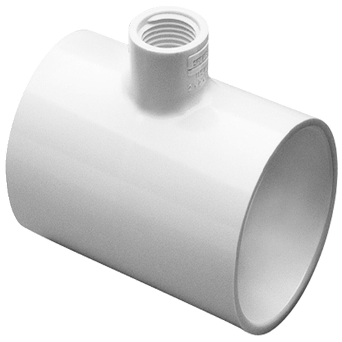402-420  Sch 40 PVC Reducing Tee 4 in. x 2 in. Socket x FIPT