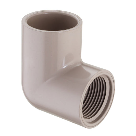 407-010UV Sch 40 PVC UV Resistant 90 Degree Elbow 1 in. Socket x FIPT | Spears