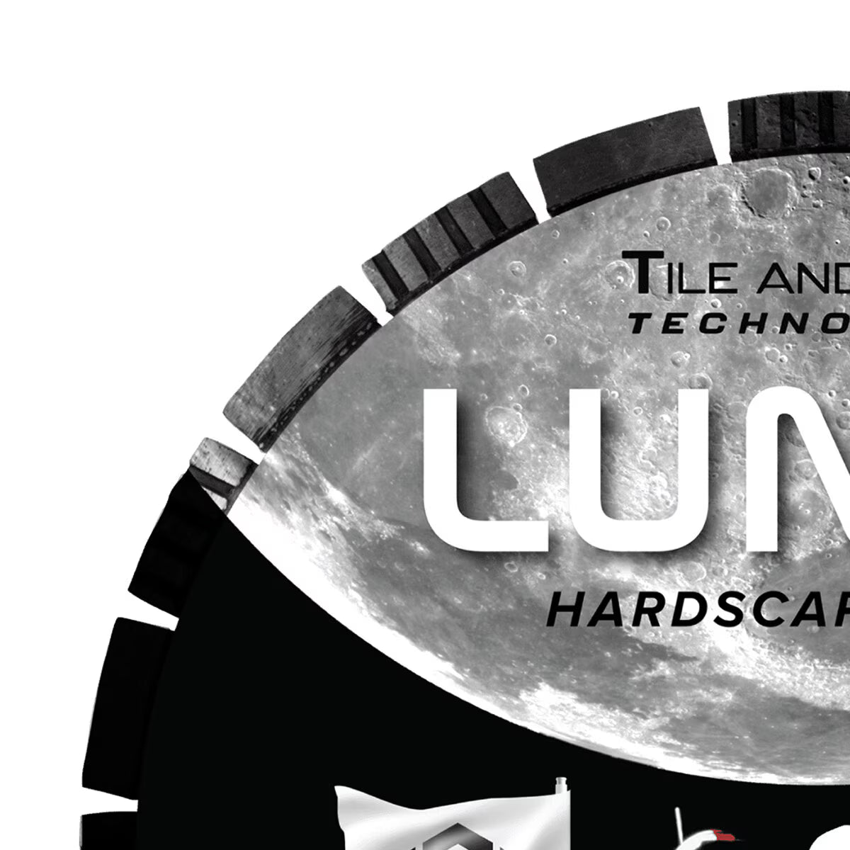 Tile and Stone Technologies Lunar 6 in. Wet-Dry Hardscape Blade
