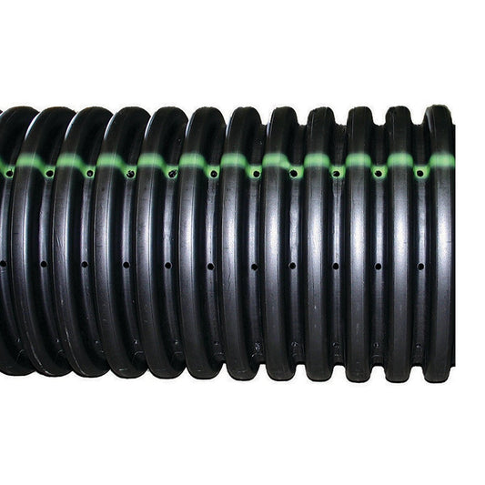 ADS 8 in. x 20 ft. Single Wall Pipe Perforated