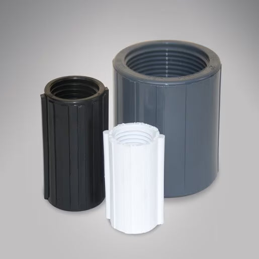 430-020 Thread Coupling Sch 40 PVC 2 in. FIPT x FIPT