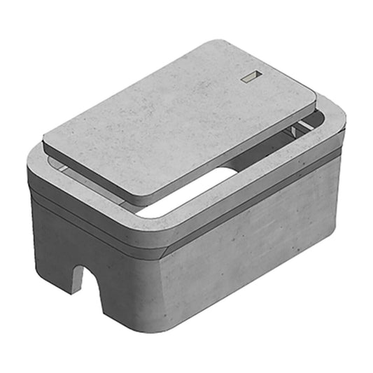 Brooks 27-1/2 in. x 18-1/4 in. Concrete Box Only