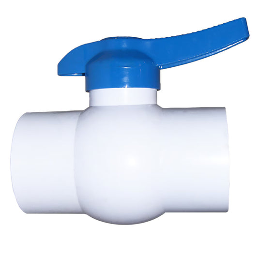 Hit Plastic Ball Valve 1-1/4 in. S x S