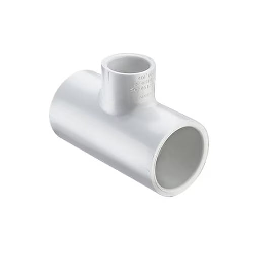 401-095 PVC Reducing Tee Fitting 3/4 in. x 1/2 in. x 3/4 in. Socket | Spears