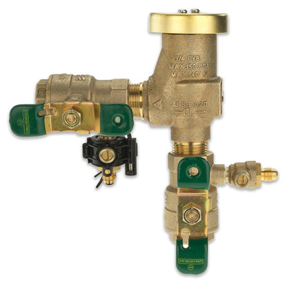 T388001  Watts 800M4 Anti-Siphon Pressure Vacuum Breaker w/ Ball Valves 3/4 in. Bronze w/ Freeze Sensing Capability (Sensing Upgrade Kit Sold Separately) | T388001