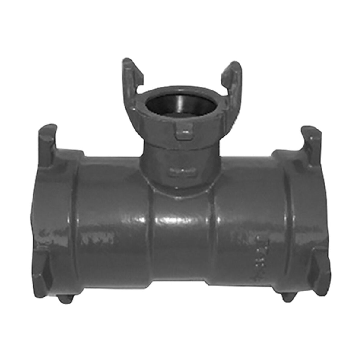 Leemco  SB-664T  Tee Ductile Iron 6 in. x 4 in.