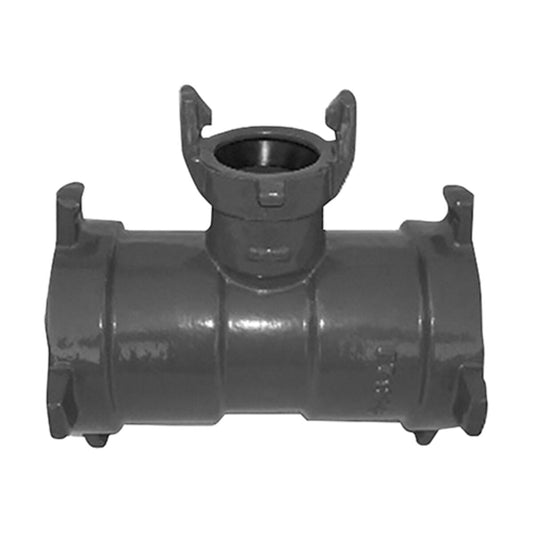 Leemco  SB-664T  Tee Ductile Iron 6 in. x 4 in.