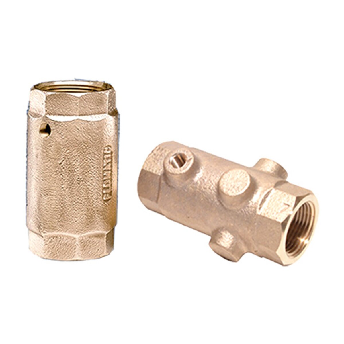Flomatic  4042E  1-1/4 in. Check Valve w/ 1/8 in. Tap Inlet Side
