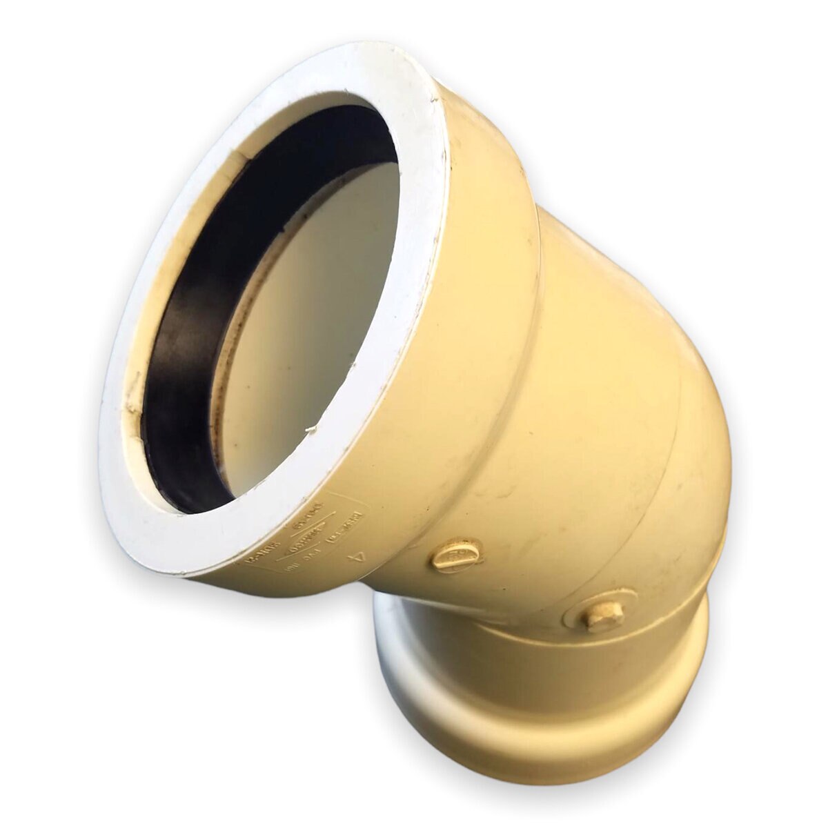 122-040 -Harco 45 Bend Elbow PVC 4 in. GxG