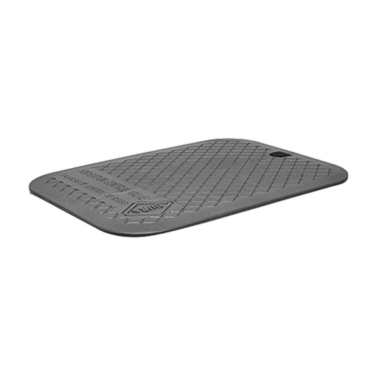 12 X 17 Rectangle Lid Black Dura