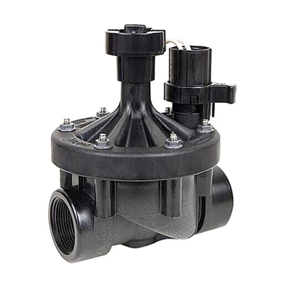 Rain Bird PEB Industrial Valve Plastic w/ IVM Solenoid w/ Flow Control 2 in. FIPT