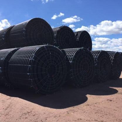 ADS 3 in. x 100 ft. Single Wall Pipe -Perforated w/ Sock
