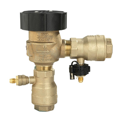 T792012  Watts LF800M4 Anti-Siphon Pressure Vacuum Breaker w/ Ball Valves 1 in. Lead Free Bronze w/ Freeze Sensing Capability (Sensing Upgrade Kit Sold Separately) | T792012