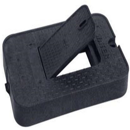 AEP Valve Box Rectangle 10 in. x 15 in. x 12 in.H Black Box/Black Lid Overlapping