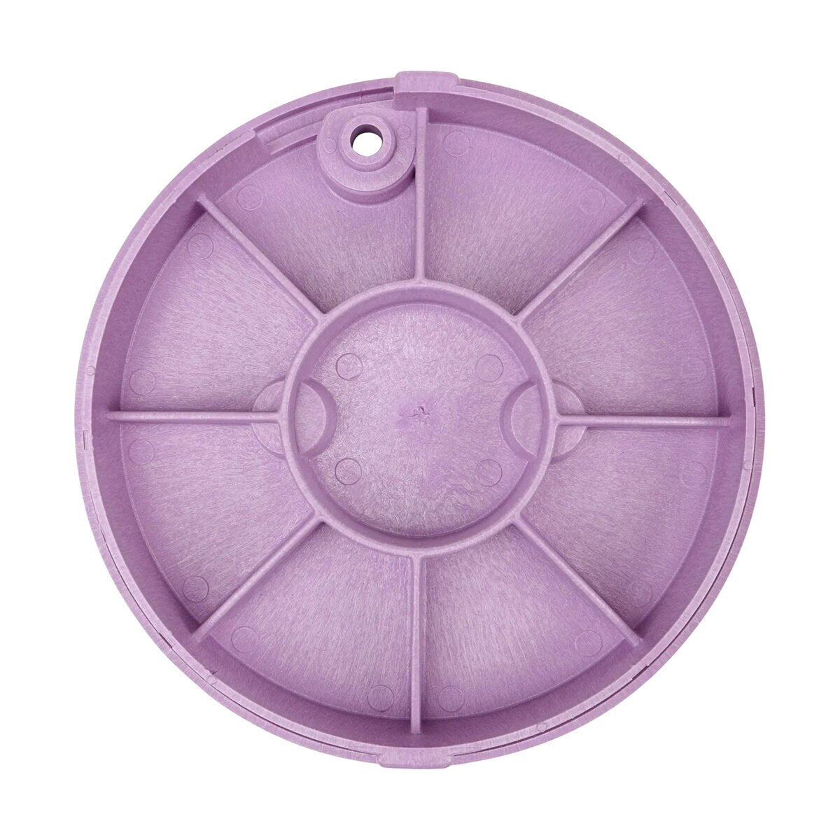 NDS Standard Valve Box Round 10 in. Purple Box/Purple Lid Overlapping RW