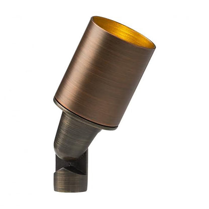 FX NR Up Light, Luxor ZDC, Aluminum Housing, Antique Bronze, 9.1W 45° LED
