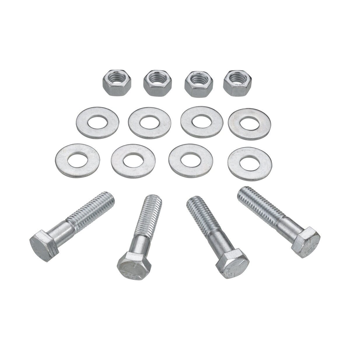 5&6 St Zinc Plated Flange Hardware Kit