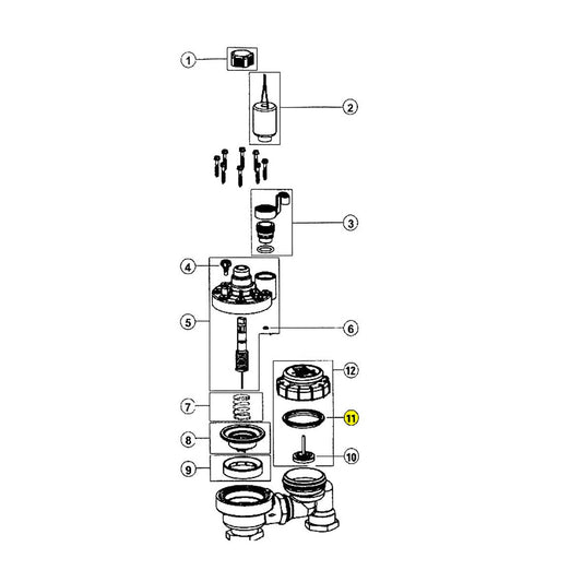 O-Ring For Cap Assy 709Pr Irritrol