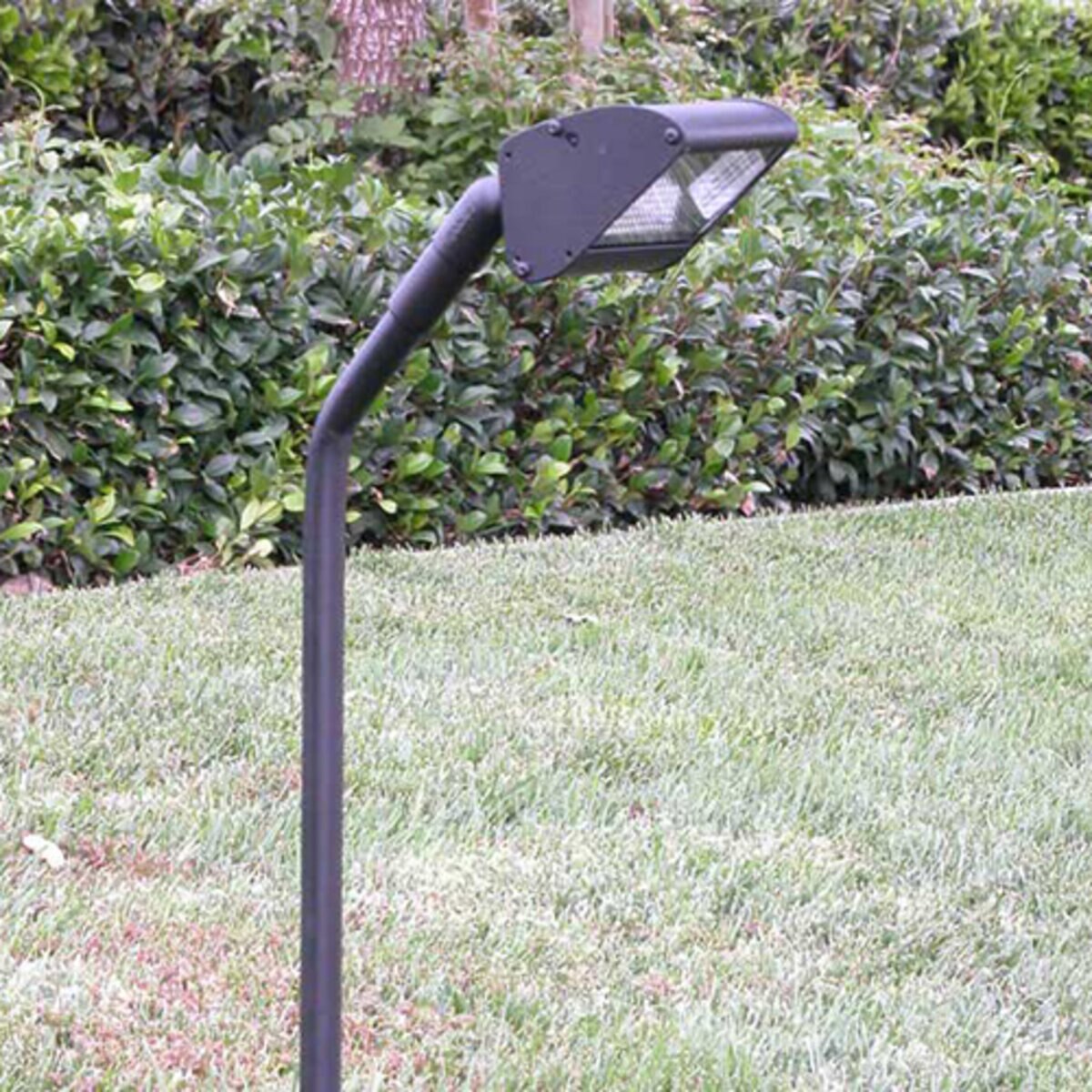 3W OMNI LED,  PGL02LED3BLT  ALUM PUTT LIGHT, 25 in. EXT, GLASS, BLACK TEX