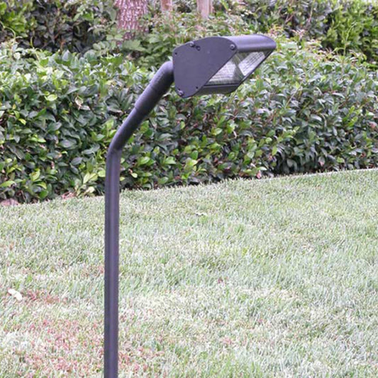 3W OMNI LED,  PGL02LED3BLT  ALUM PUTT LIGHT, 25 in. EXT, GLASS, BLACK TEX