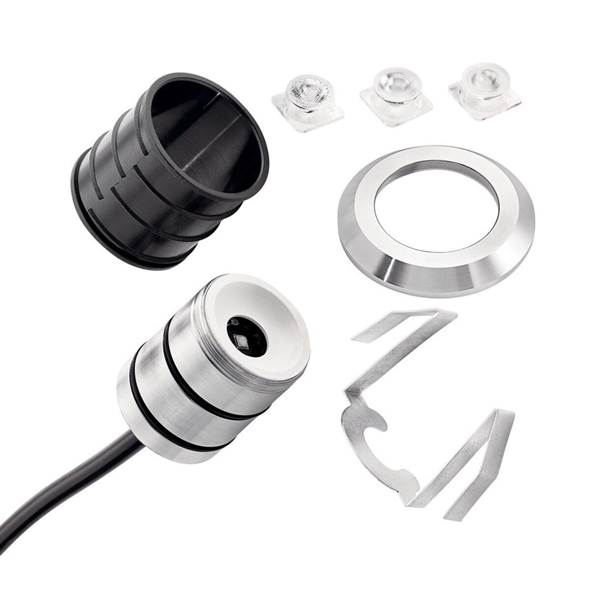 16140SS30  Recessed In-Ground Light 2W 3000K LED Stainless Steel