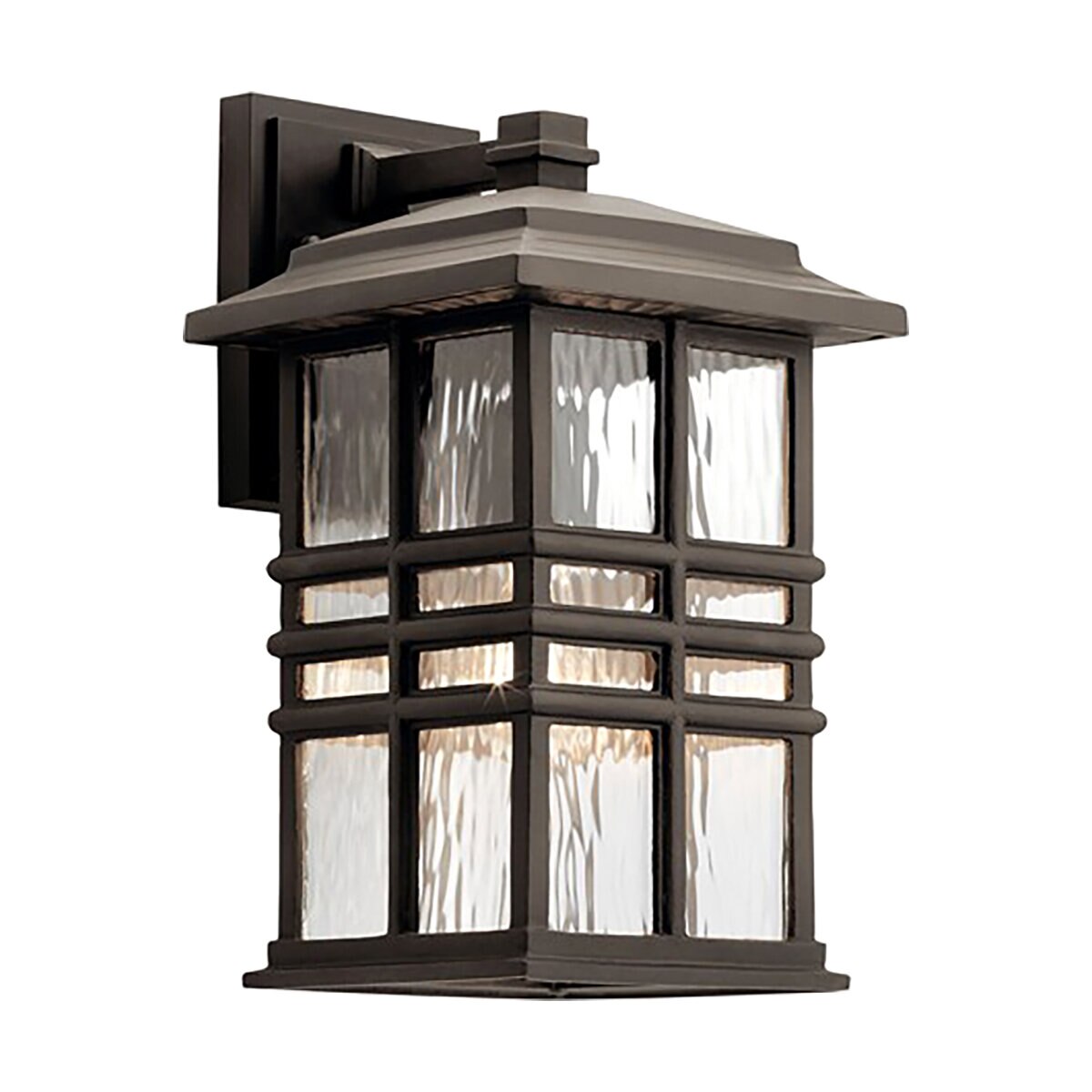 Kichler49830OZ   Beacon Square 1 LT Outdoor Wall Lantern OZ 120V